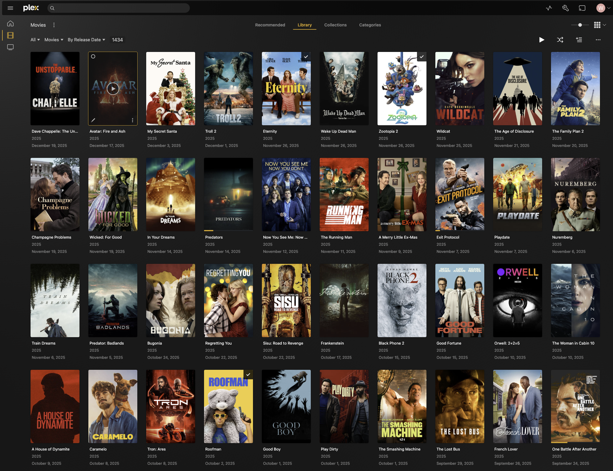 plex screenshot